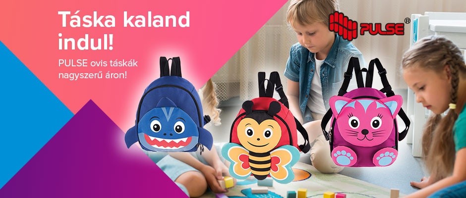 PULSE ovis táskák nagyszerű áron!