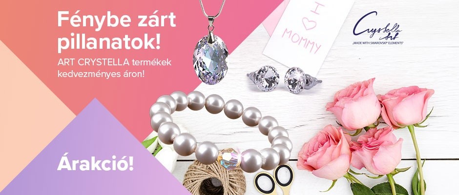 ART CRYSTELLA termékek kedvezményes áron!