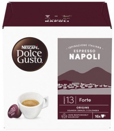 Kávékapszula, 16 db, NESCAFÉ DOLCE GUSTO "Espresso Napoli"