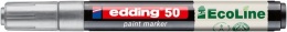 Lakkmarker, 2-3 mm, EDDING "50", ezüst