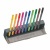 Filctoll készlet, 1 mm, STABILO "Pen 68", 10 db-os asztali készlet